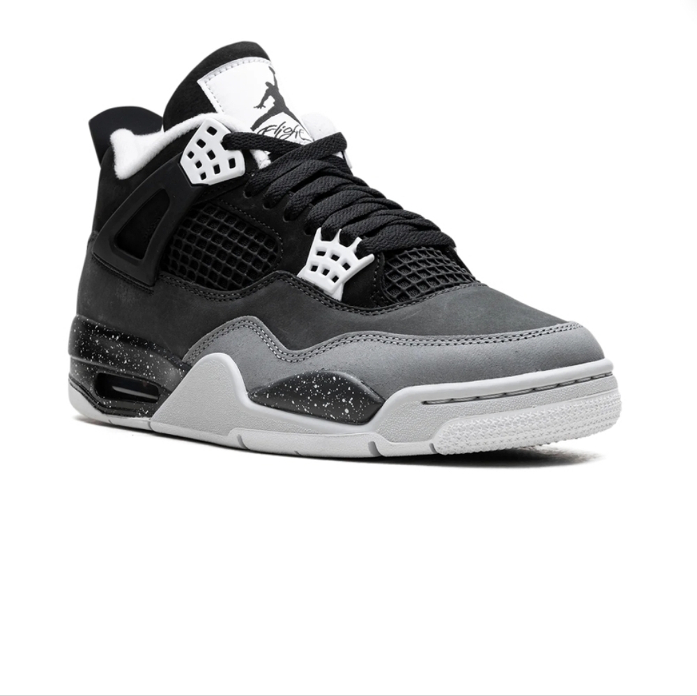 NWOT Men's Air Jordan 4 "Fear" Sneakers - Picture 5 of 9